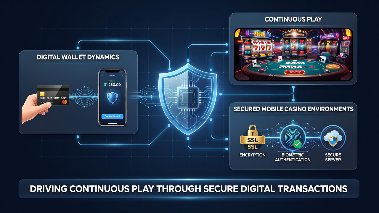Sichere mobile Casino-Transaktionen mit digitalen Wallets