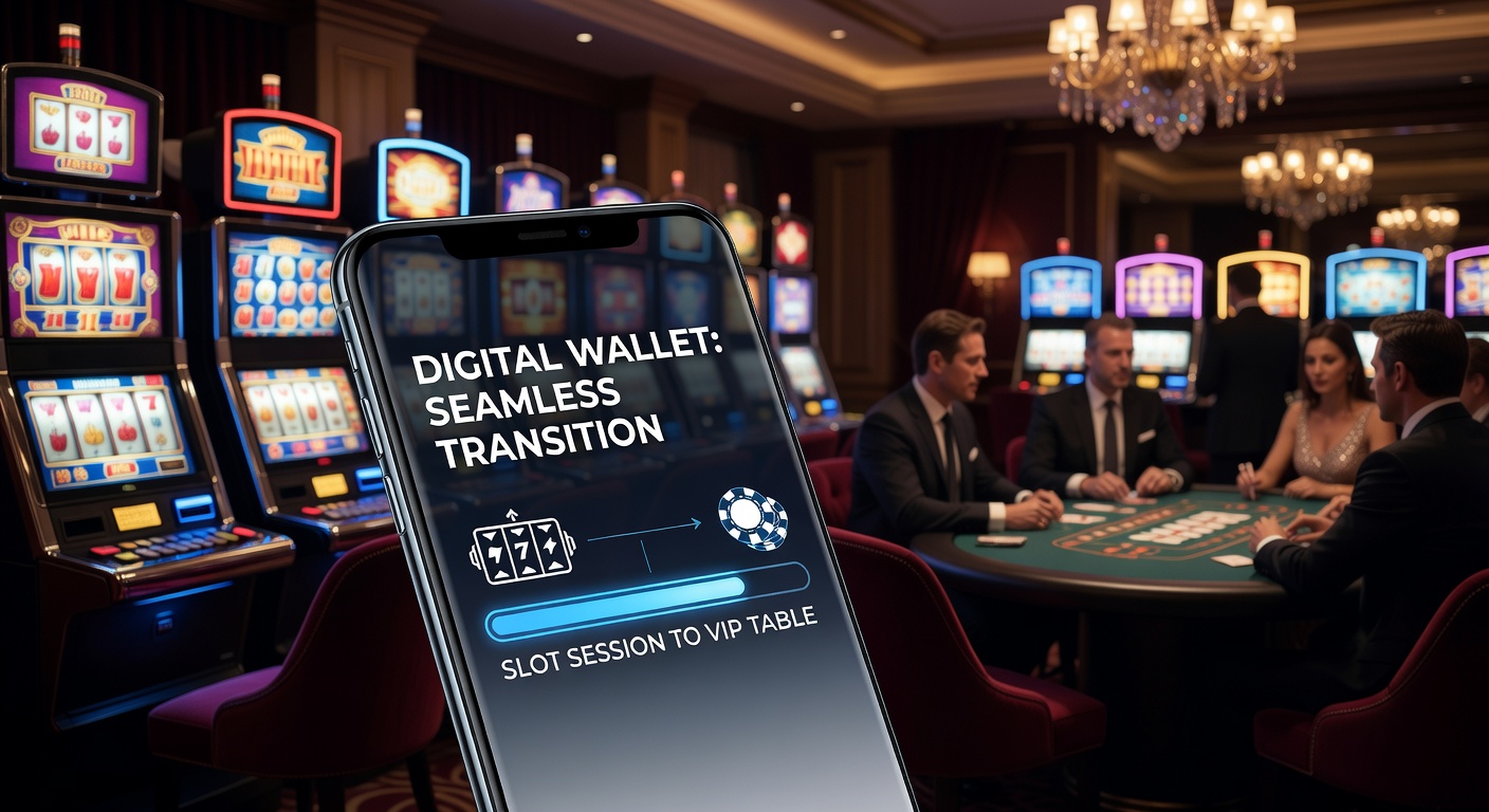 Digitale Wallets ermöglichen reibungslose Transaktionen zwischen mobilen Slot-Sessions und VIP-Tischen
