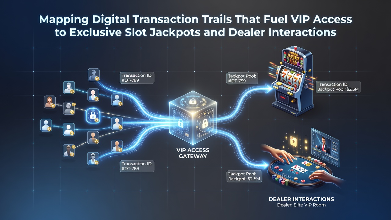 Karten digitaler Zahlungsströme und VIP-Interaktionen mit Live-Dealern