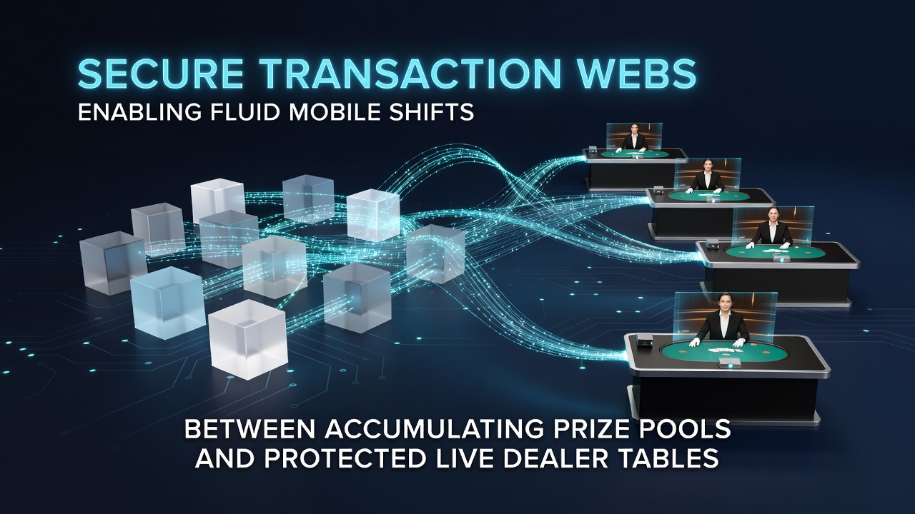 Sichere Transaktionsnetze in mobilen Casino-Umgebungen mit Fokus auf Preis-Pools und Live-Tische